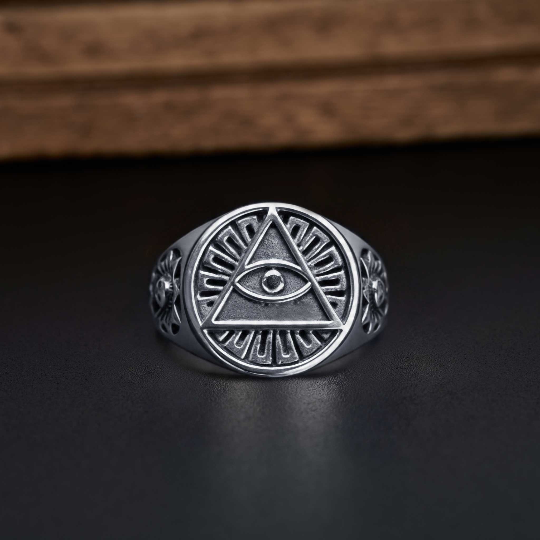 Mystic Eye Stainless Steel Ring
