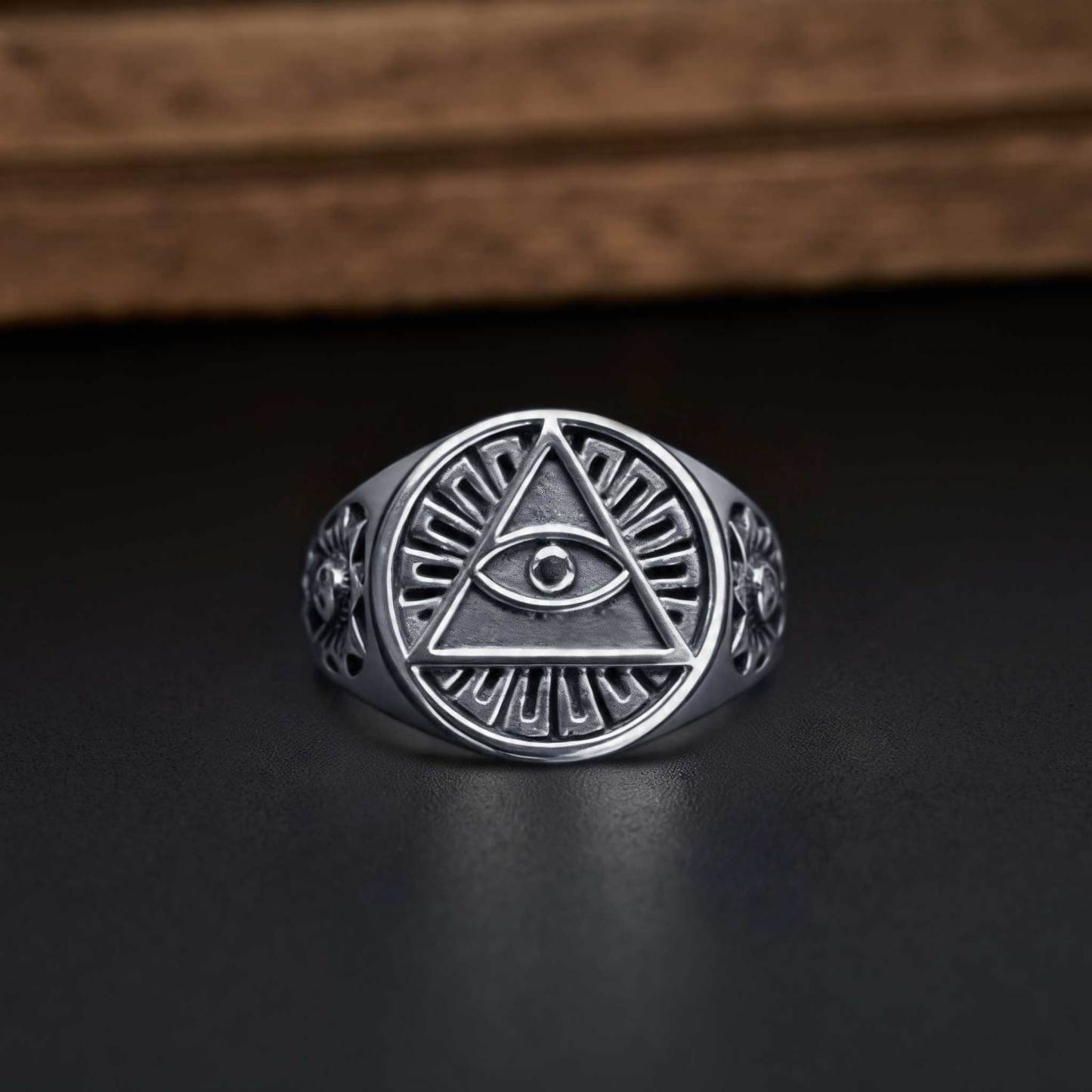 Mystic Eye Stainless Steel Ring