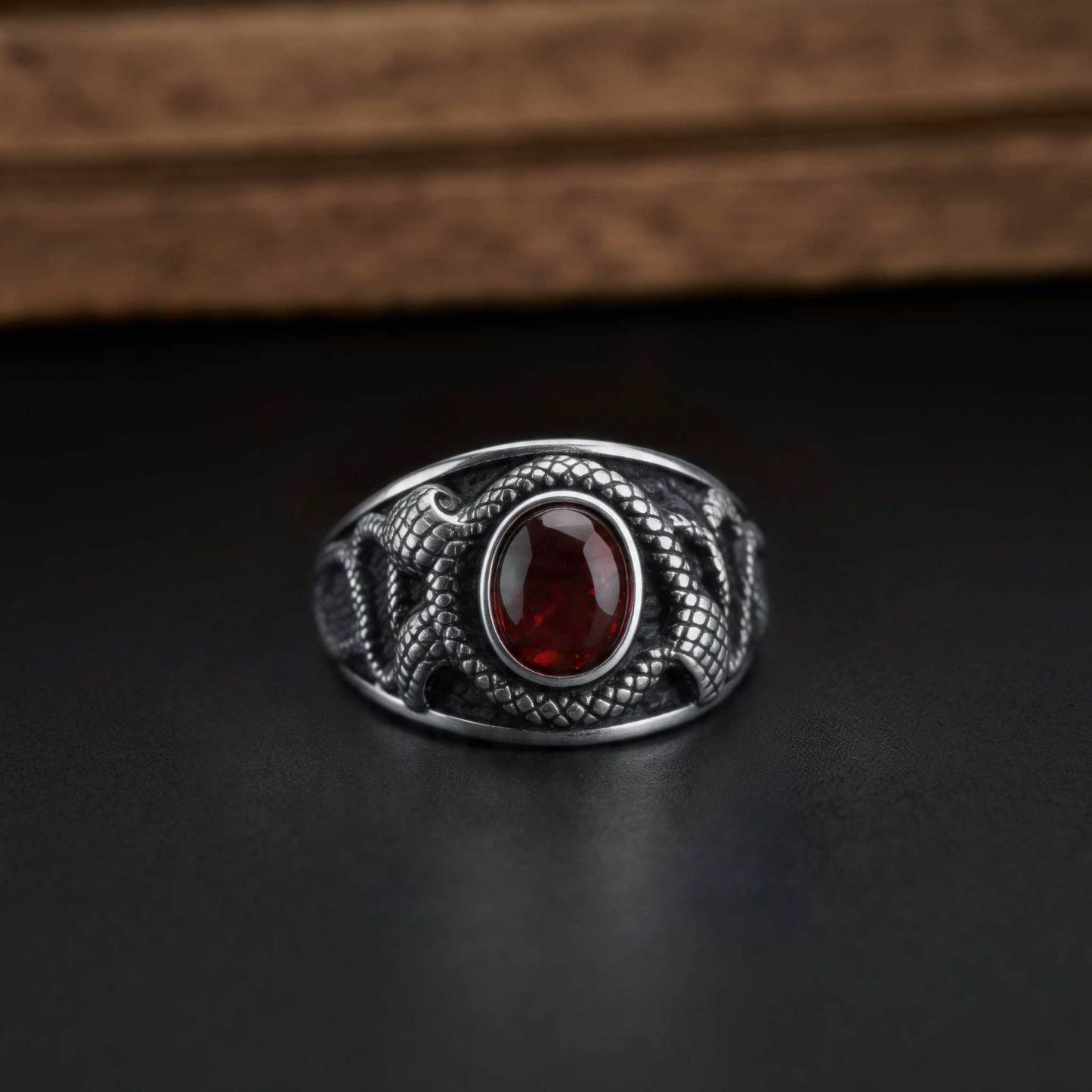 Double Head Stainless Steel Ring