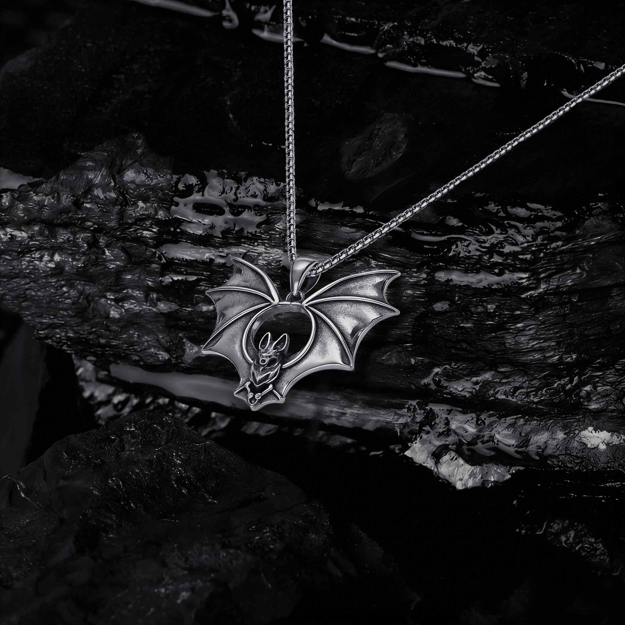 Vintage Bats Necklace