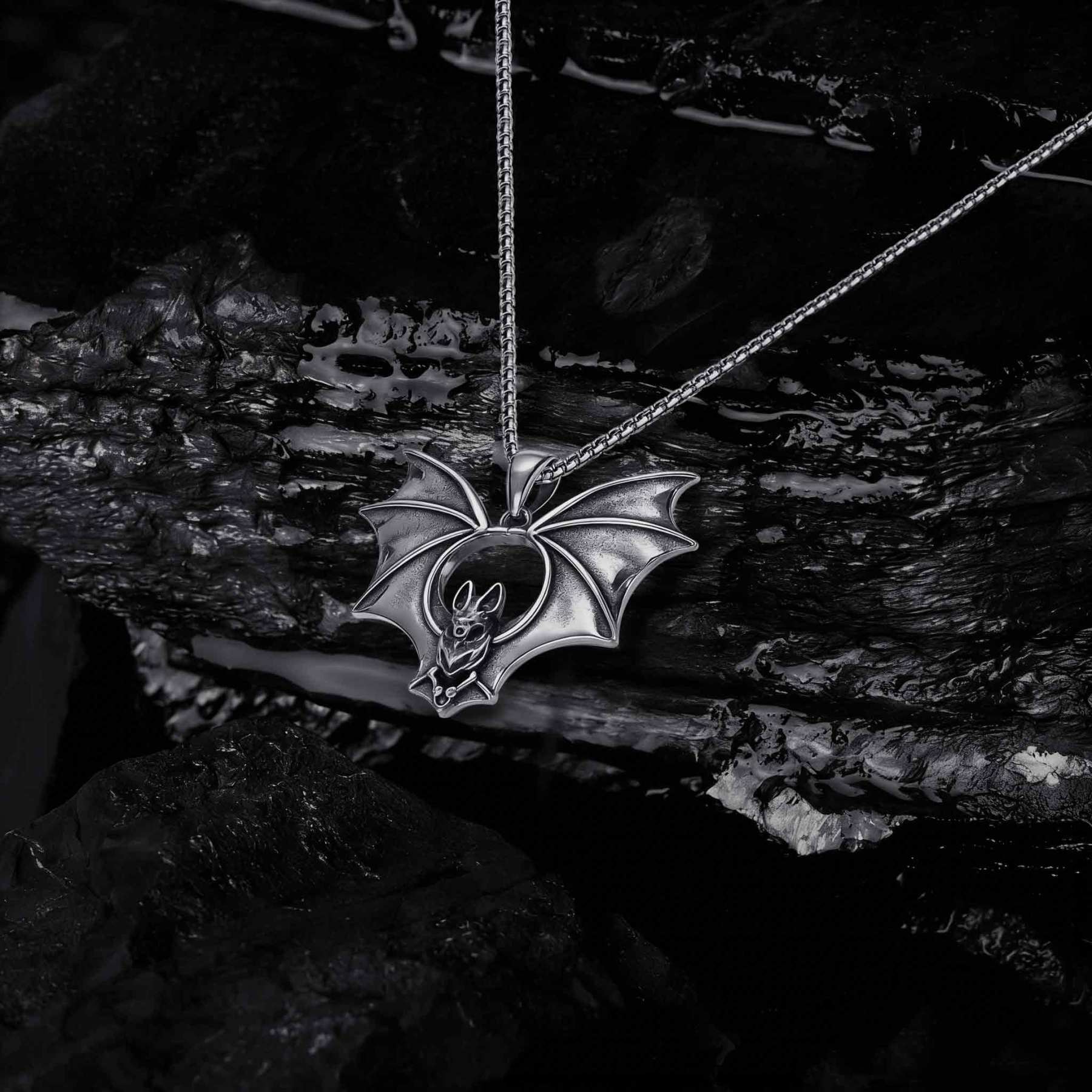 Vintage Bats Necklace