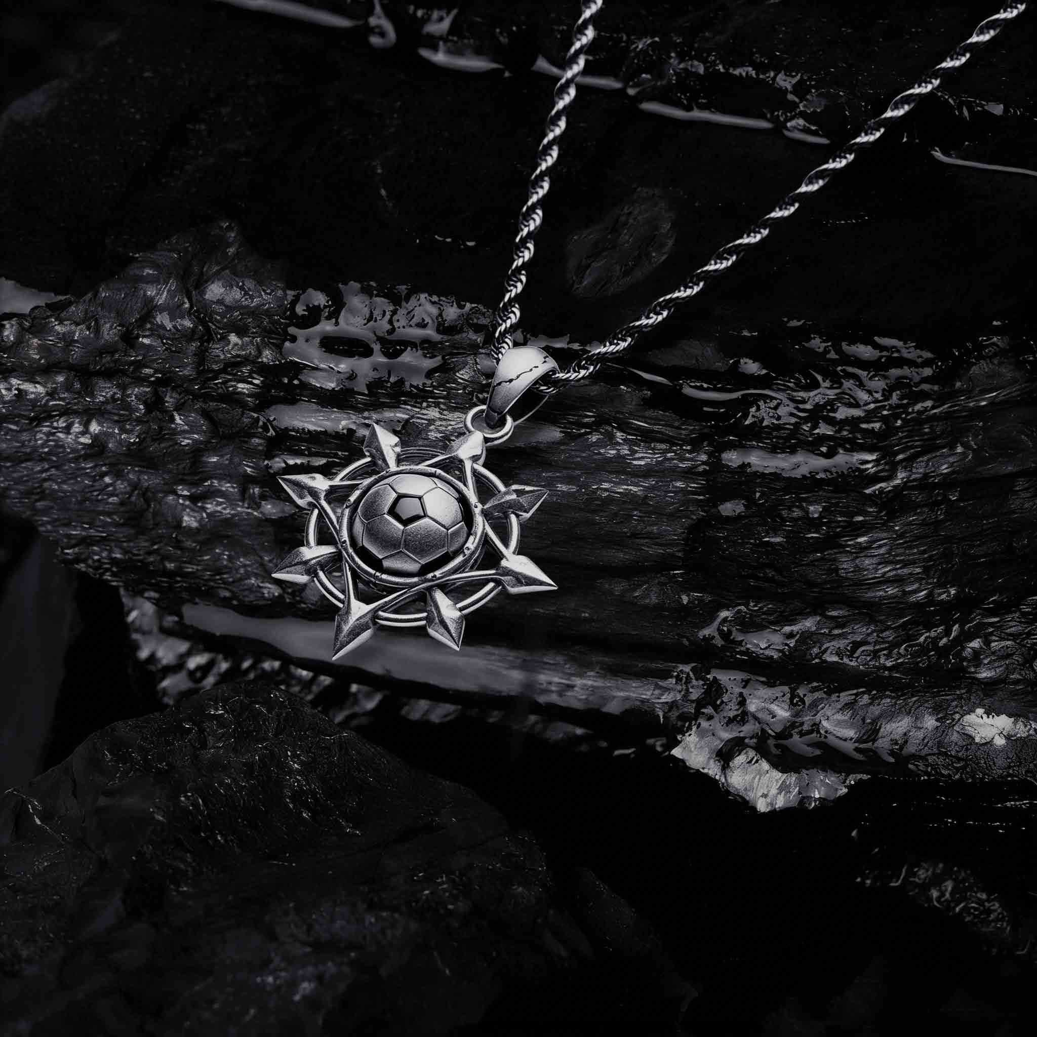 Goal Compass Pendant Necklace