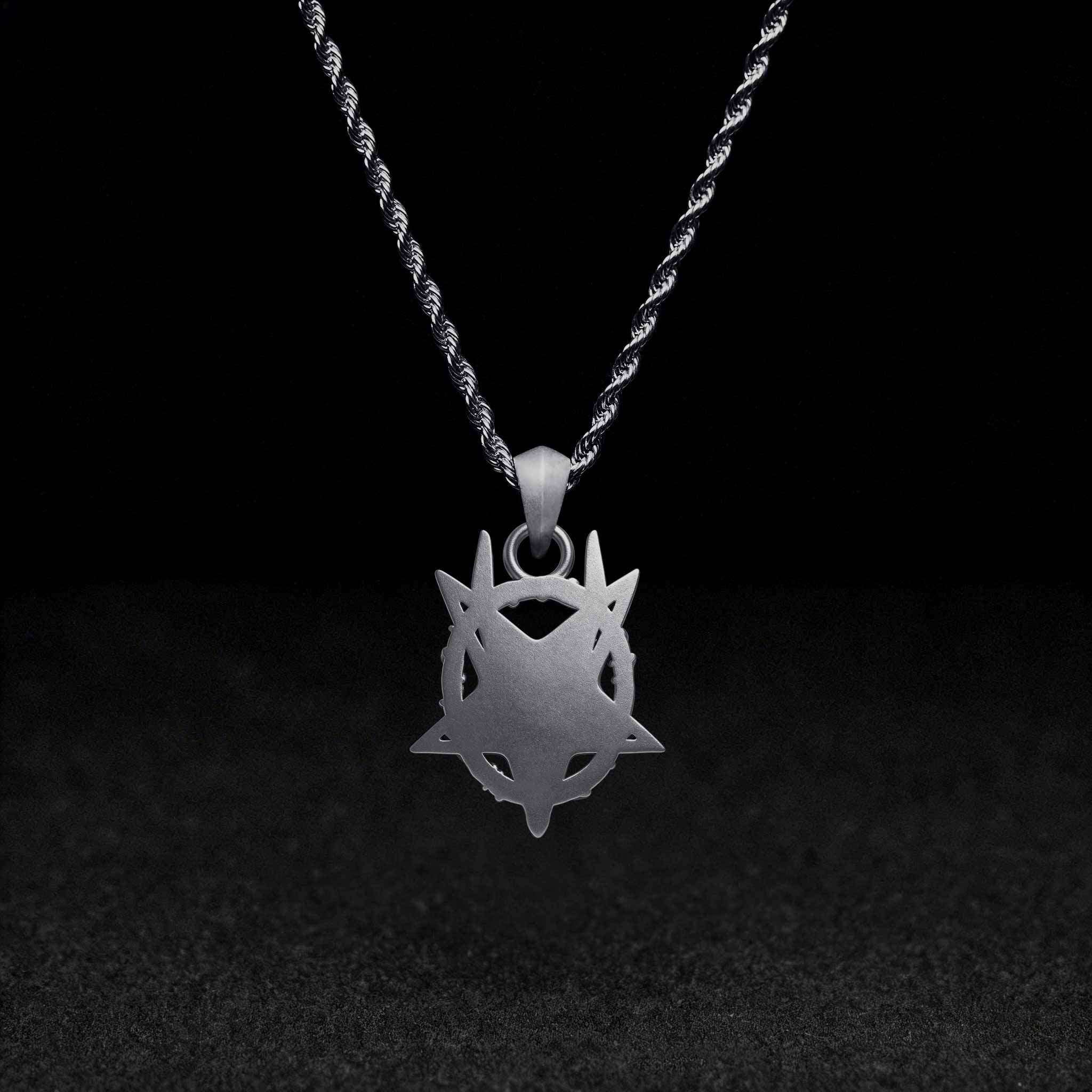 Baphomet Sigil Sculptural Necklace