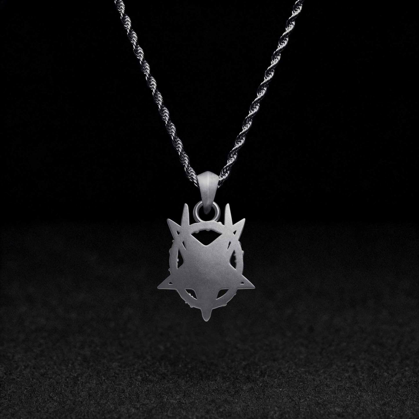 Baphomet Sigil Sculptural Necklace