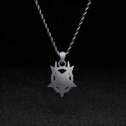 Baphomet Sigil Sculptural Necklace