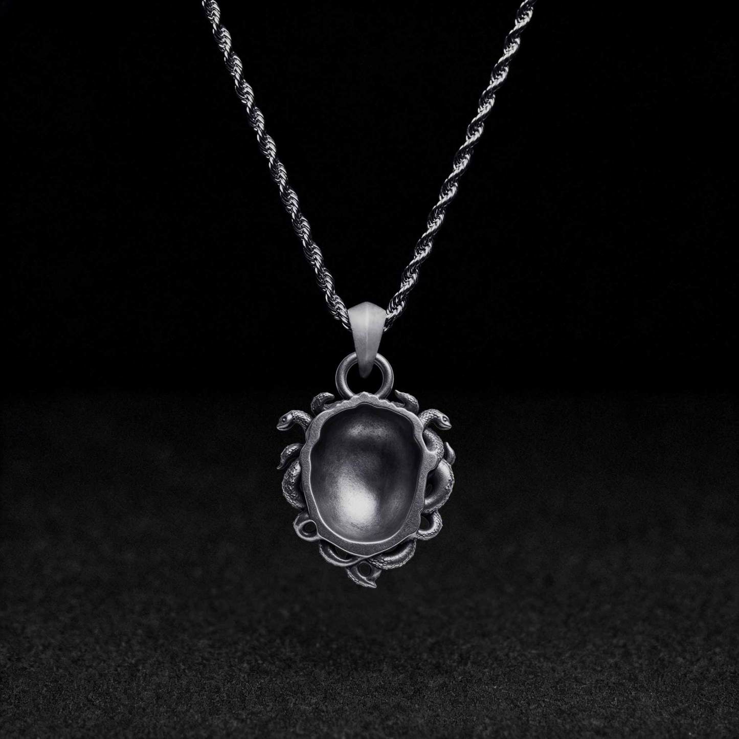 Medusa's Gaze Sculptural Necklace