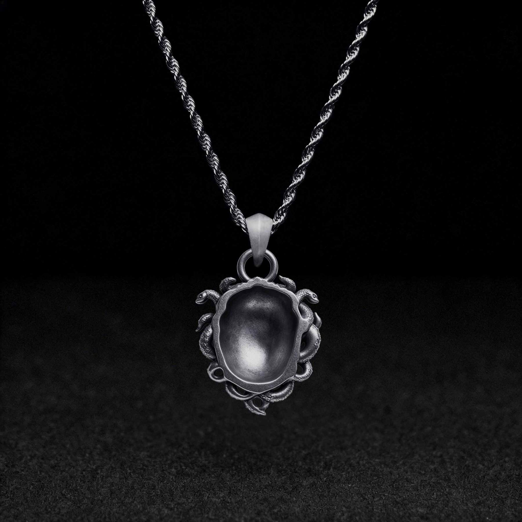 Medusa's Gaze Sculptural Necklace