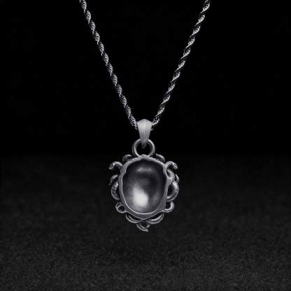 Medusa's Gaze Sculptural Necklace