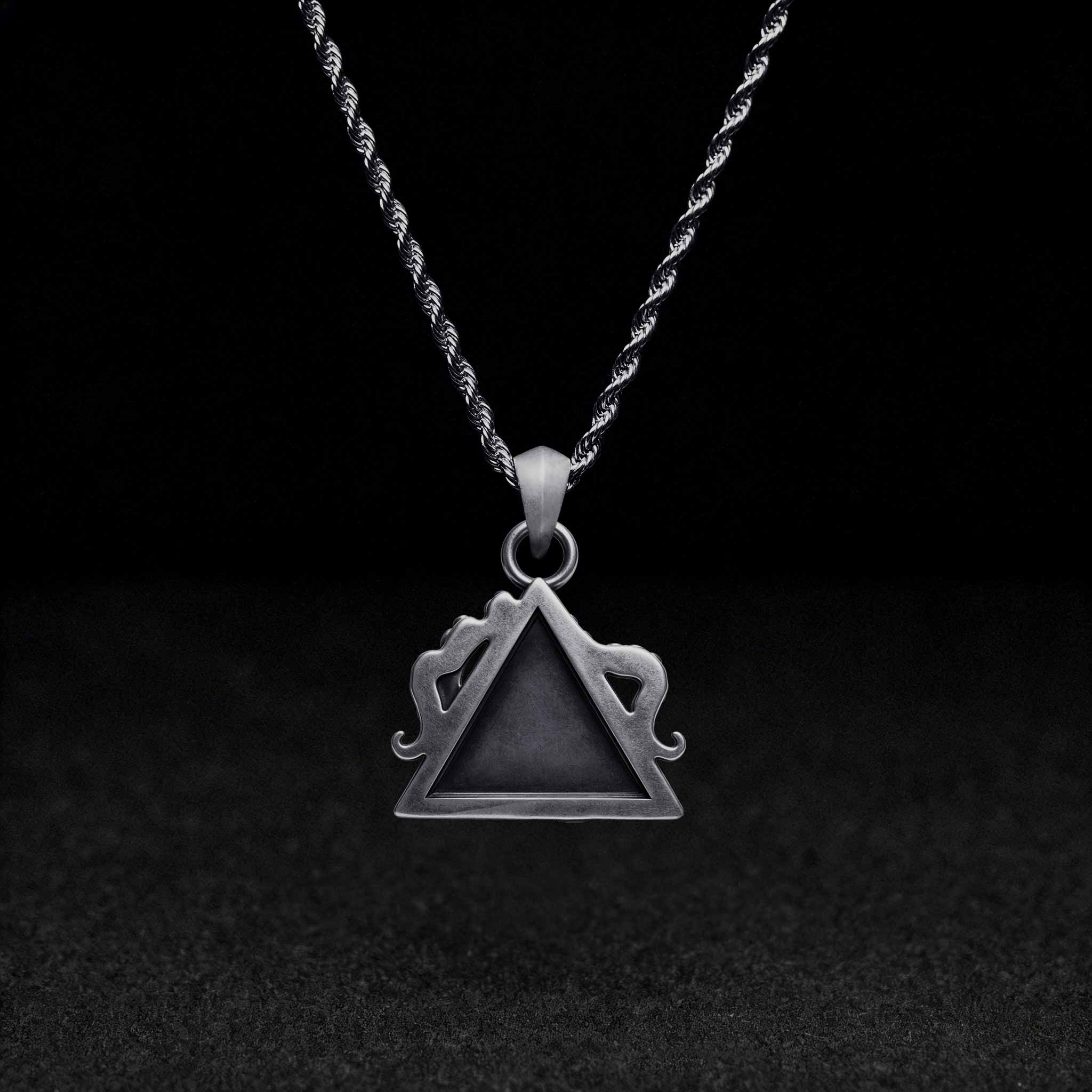 Eye of the Abyss Sculptural Necklace