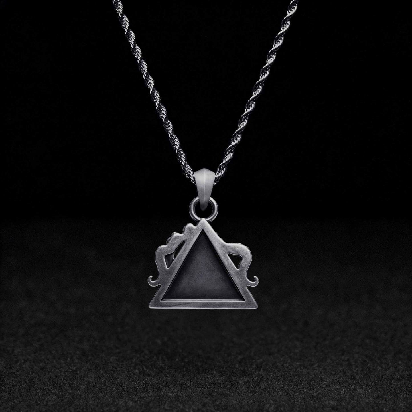 Eye of the Abyss Sculptural Necklace