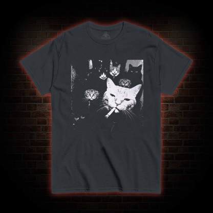 Gangster Cat T-shirt