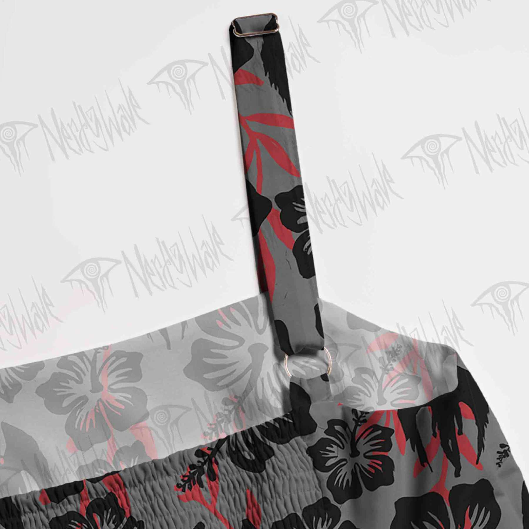 Mothman Spaghetti Strap Long Dress