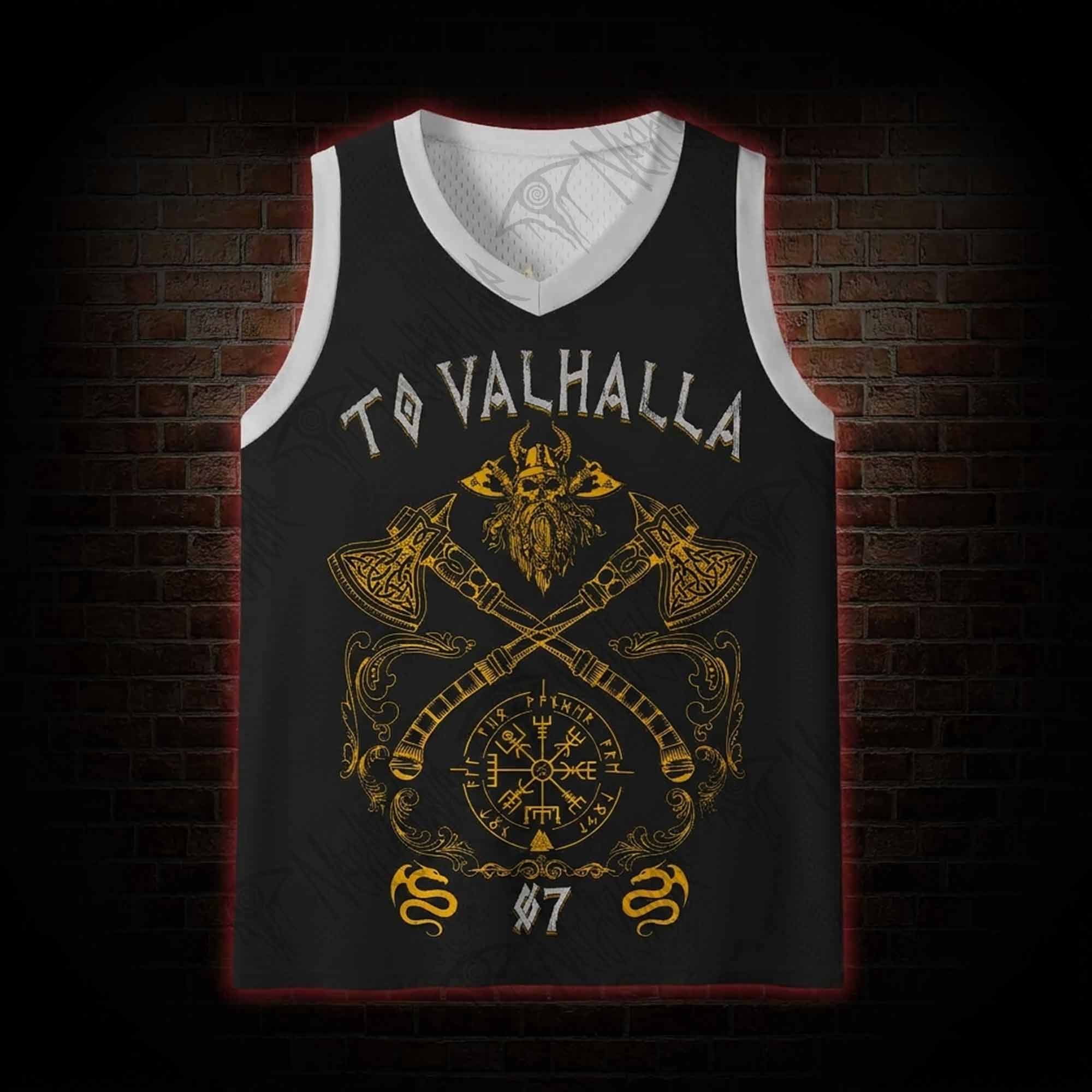 To Valhalla Mesh Jersey Tank Top