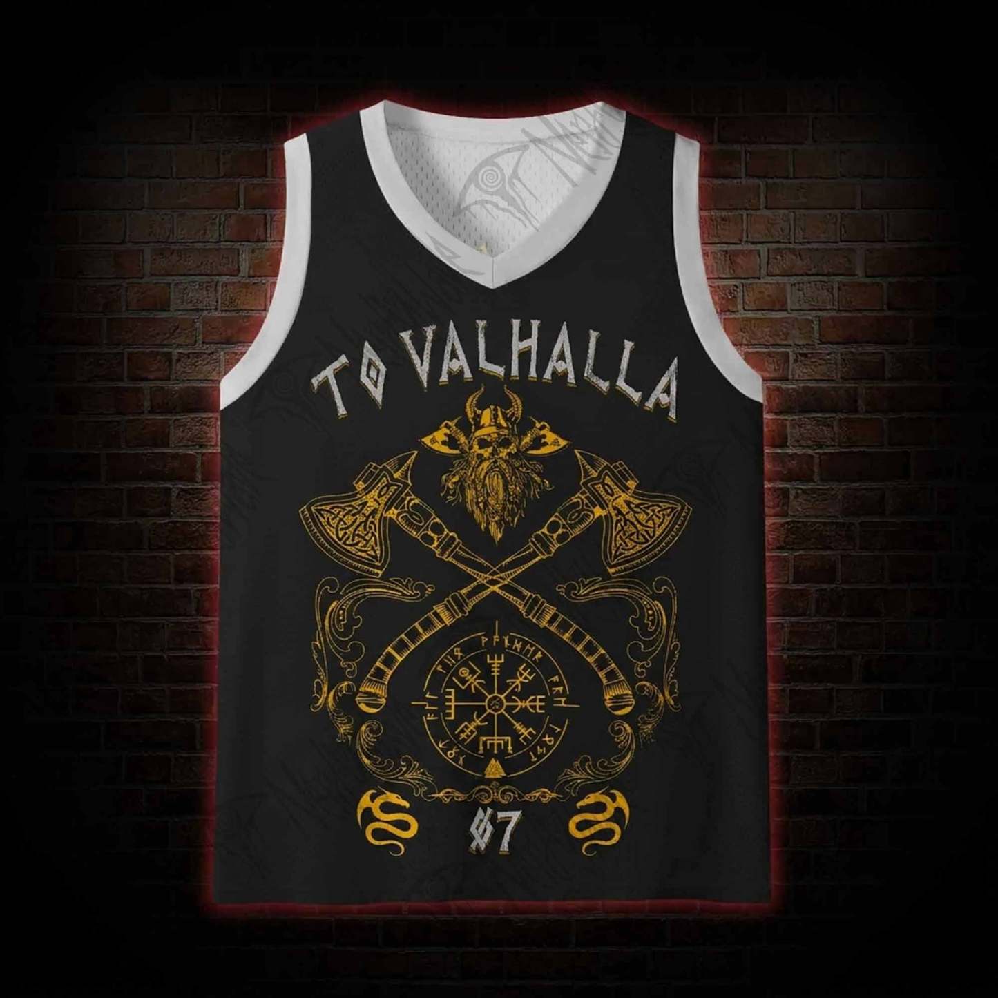 To Valhalla Mesh Jersey Tank Top