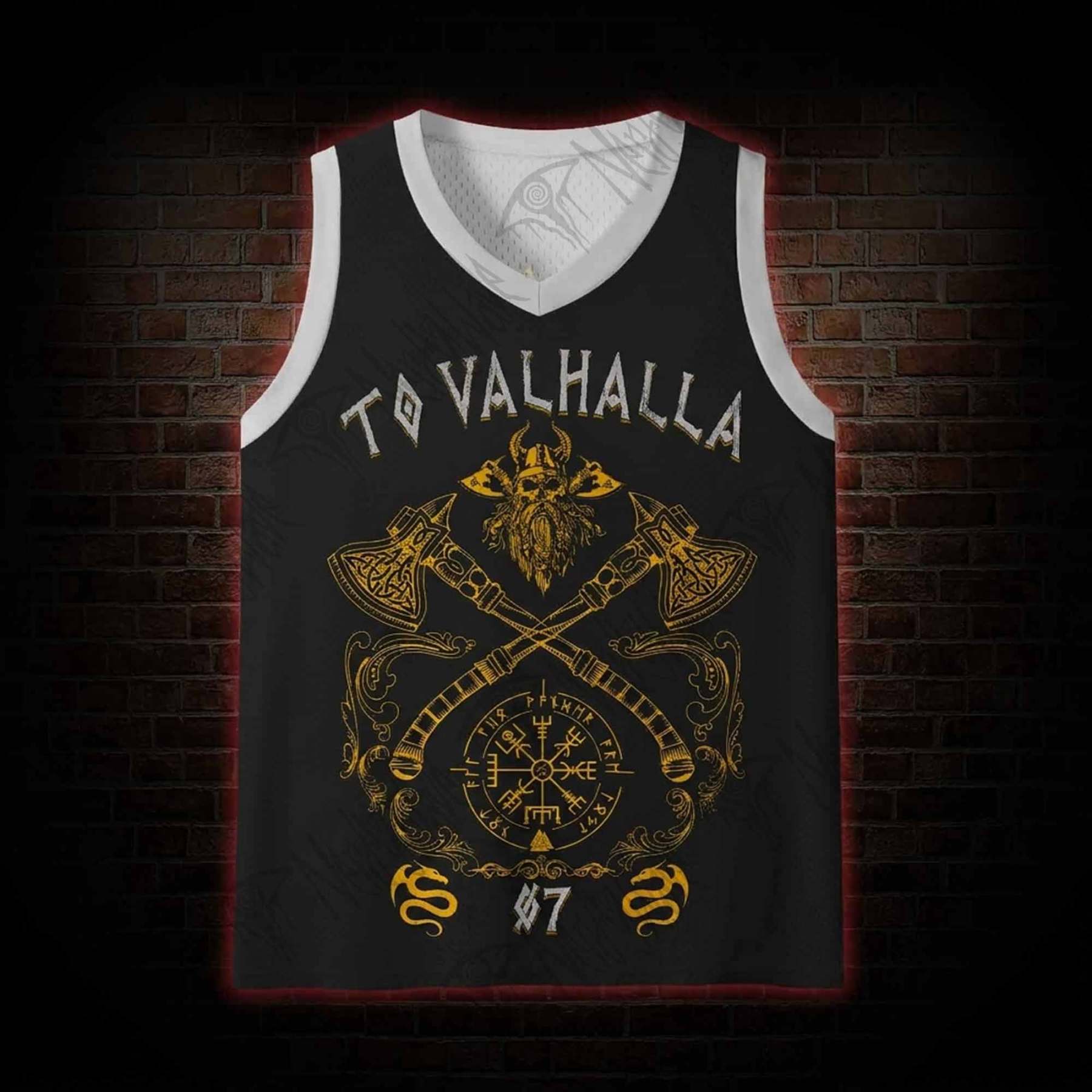 To Valhalla Mesh Jersey Tank Top