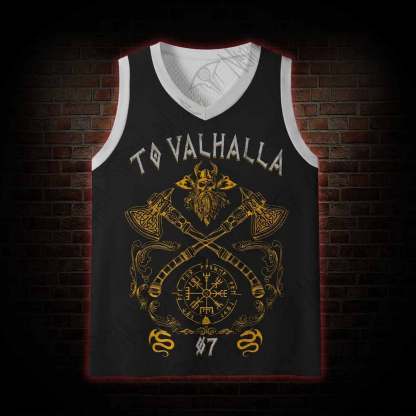 To Valhalla Mesh Jersey Tank Top