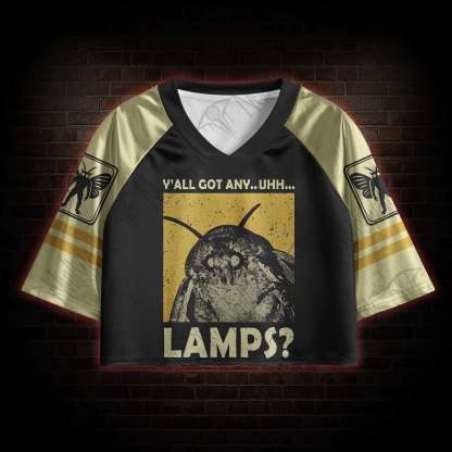Y'all Got Any... Uhh... Lamps Sports Crop Jersey