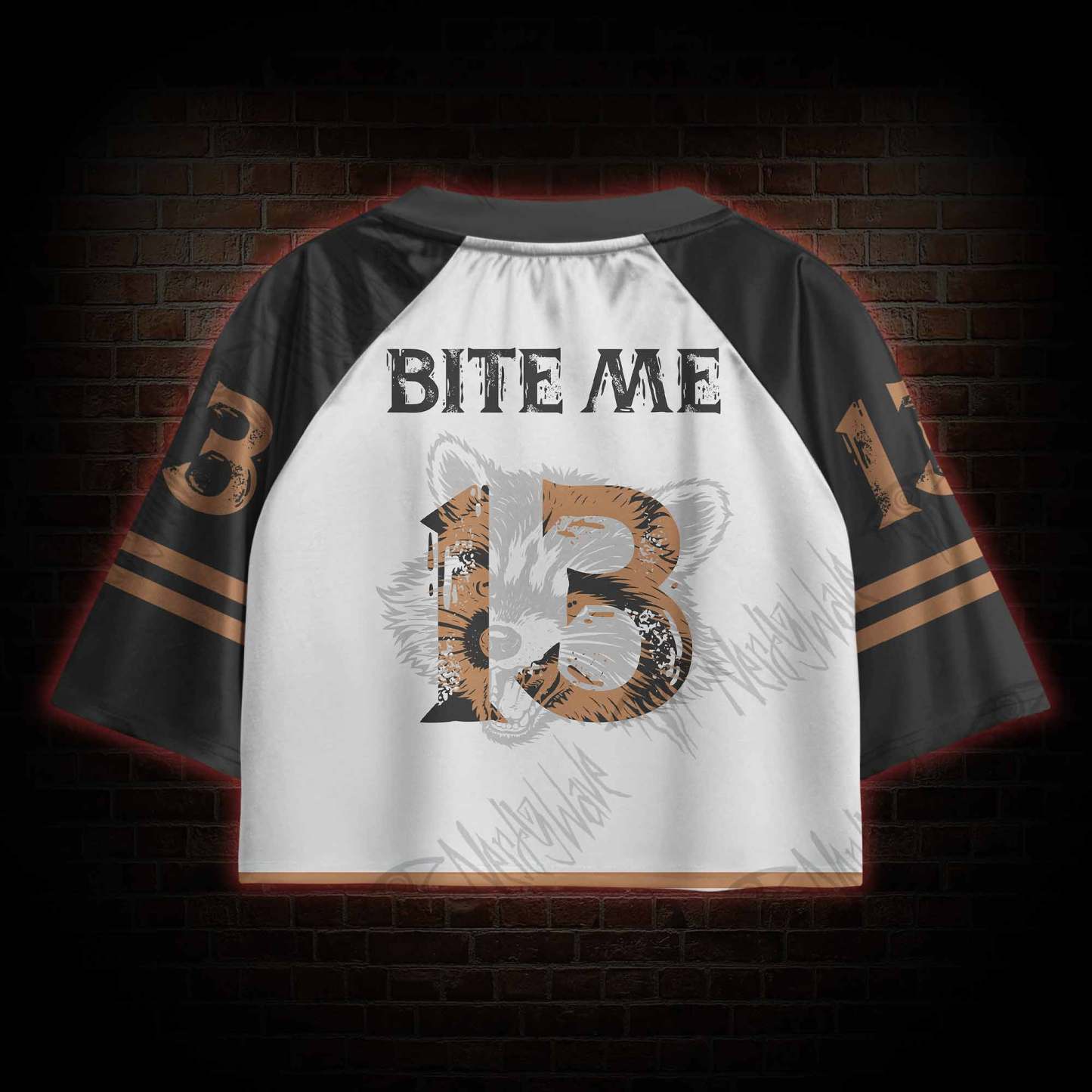 If I Ever Get Rabies Sports Crop Jersey