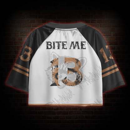 If I Ever Get Rabies Sports Crop Jersey