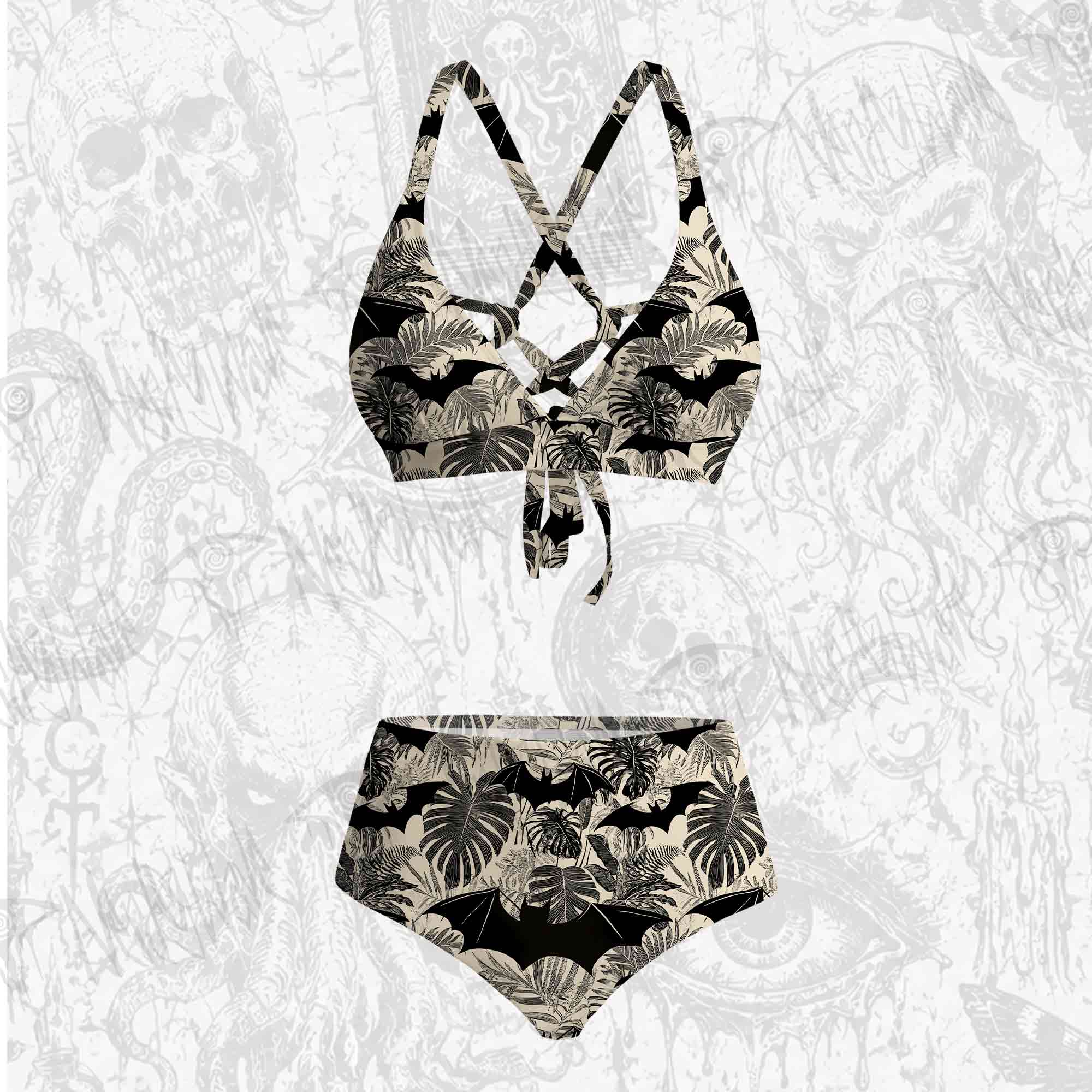 Bats in the Jungle Bikini Set 