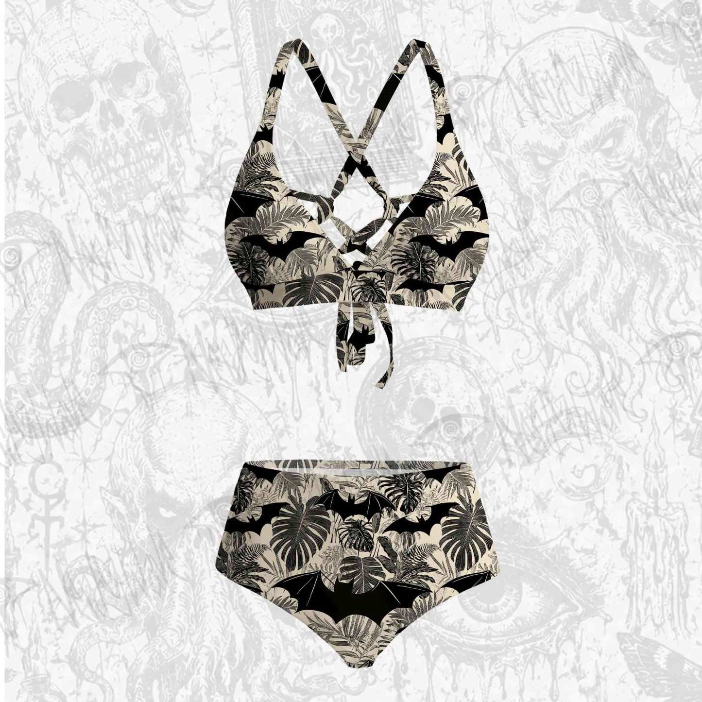 Bats in the Jungle Bikini Set 