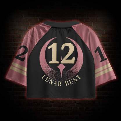 Run Wild Stay True Sports Crop Jersey