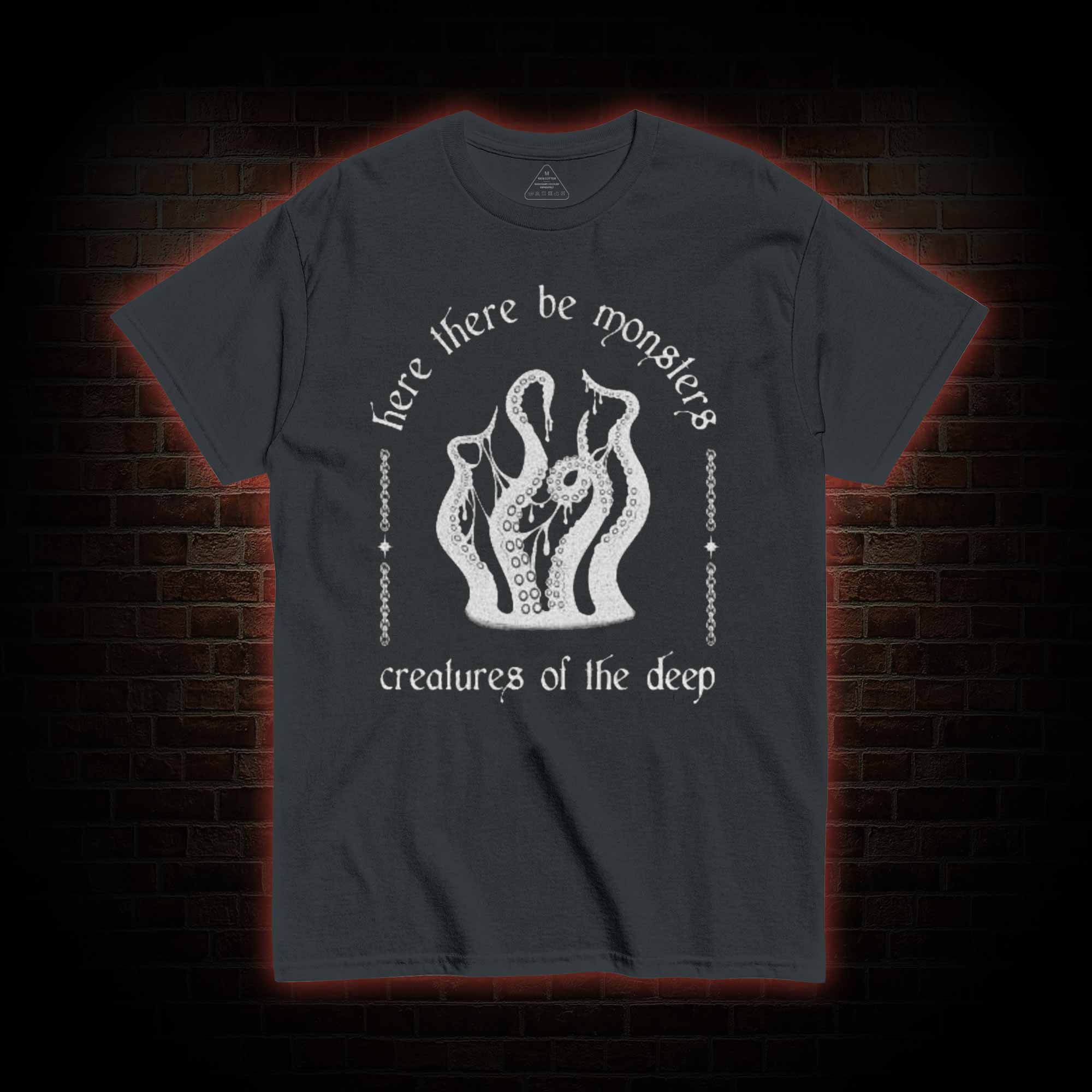 Here There Be Monsters T-Shirt 