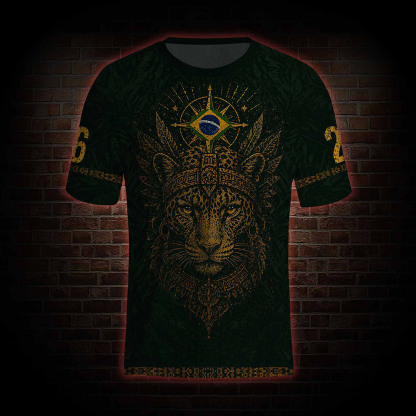 Personalized Brasil Jaguar Football Jersey