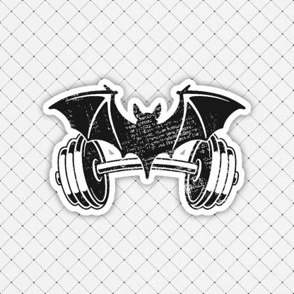 Fitness Bat Sticker