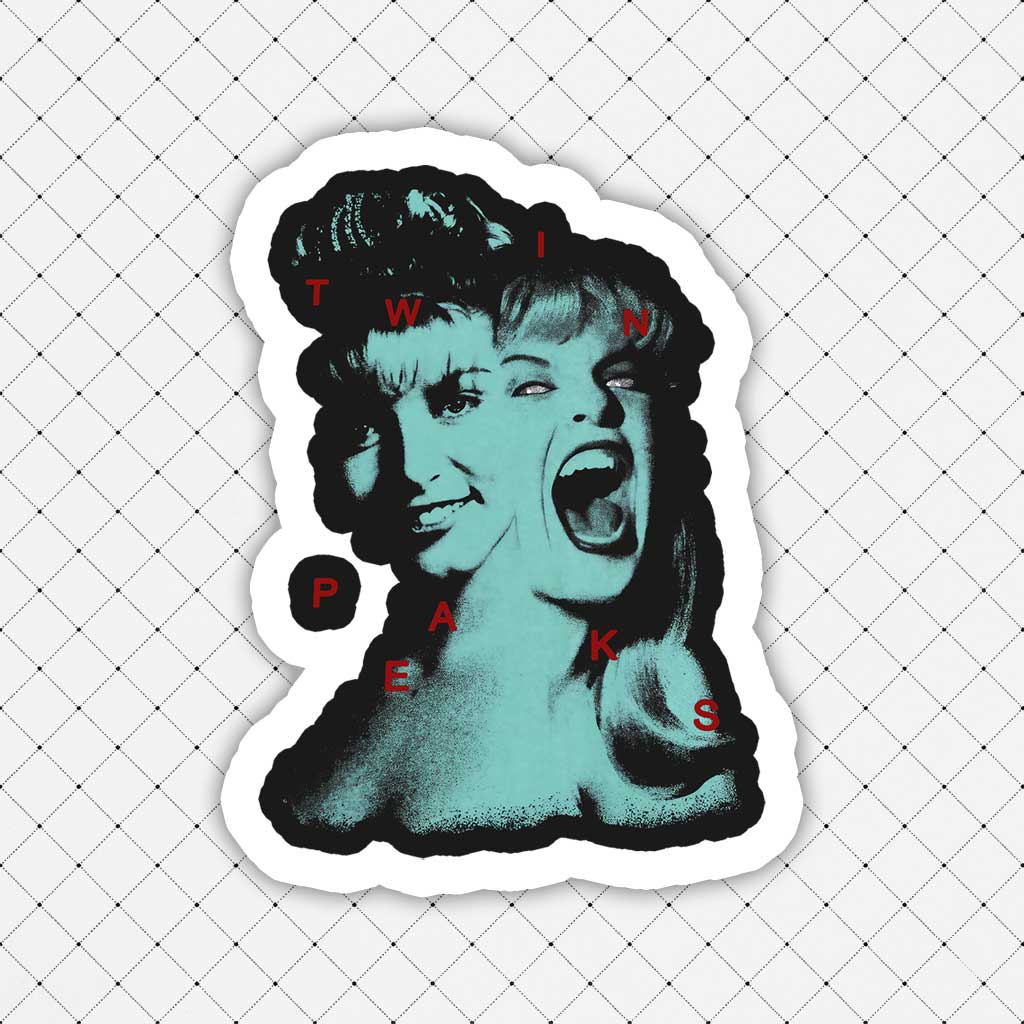 Fire Walk with Me Sticker
