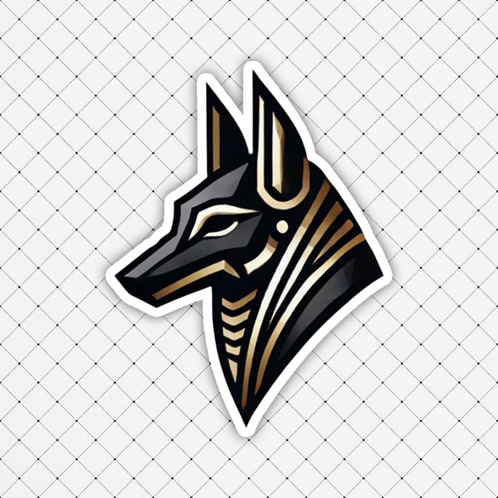 Anubis Sticker