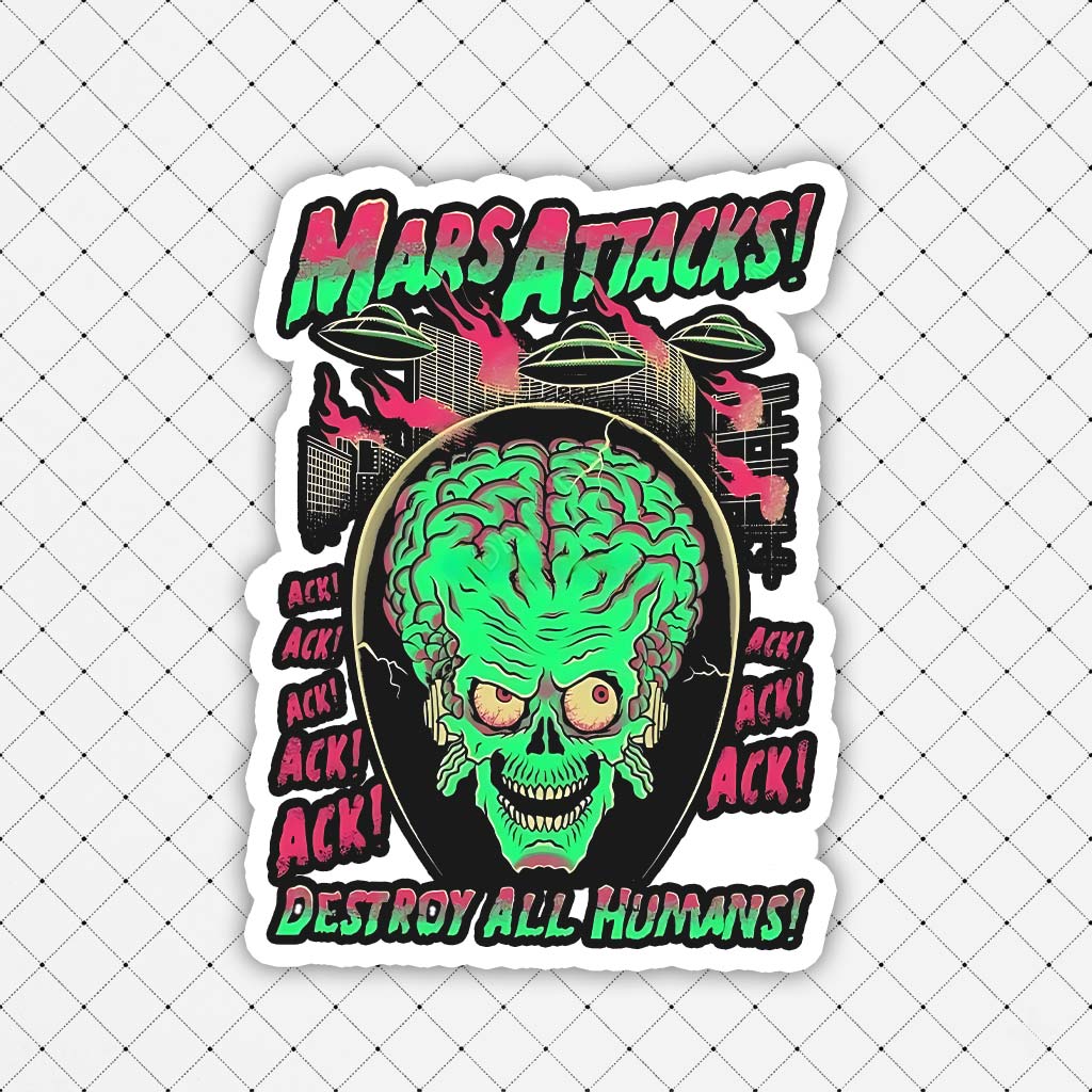 Destory All Human Sticker