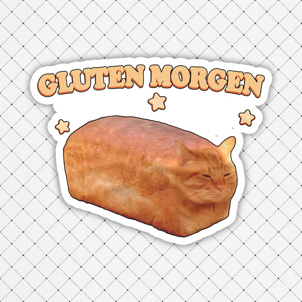Gluten Morgen Sticker