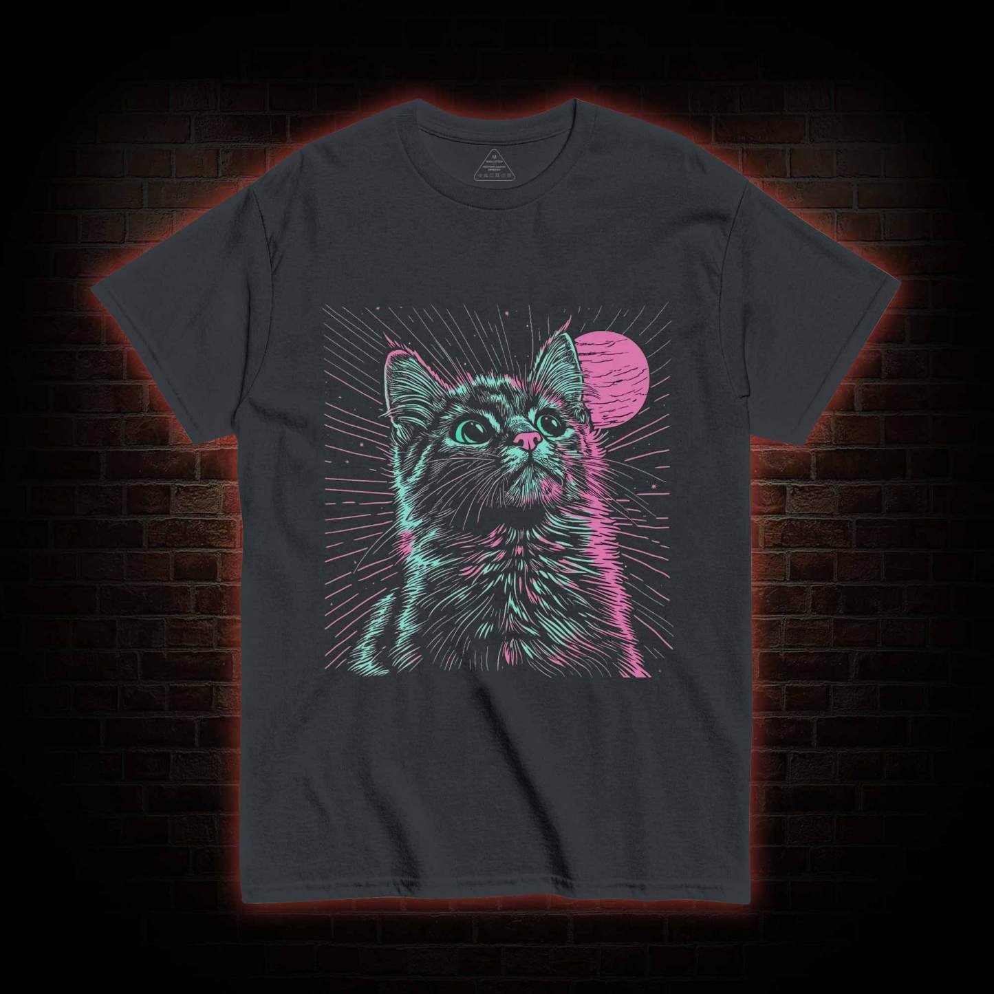 Psychedelic Cat T-shirt
