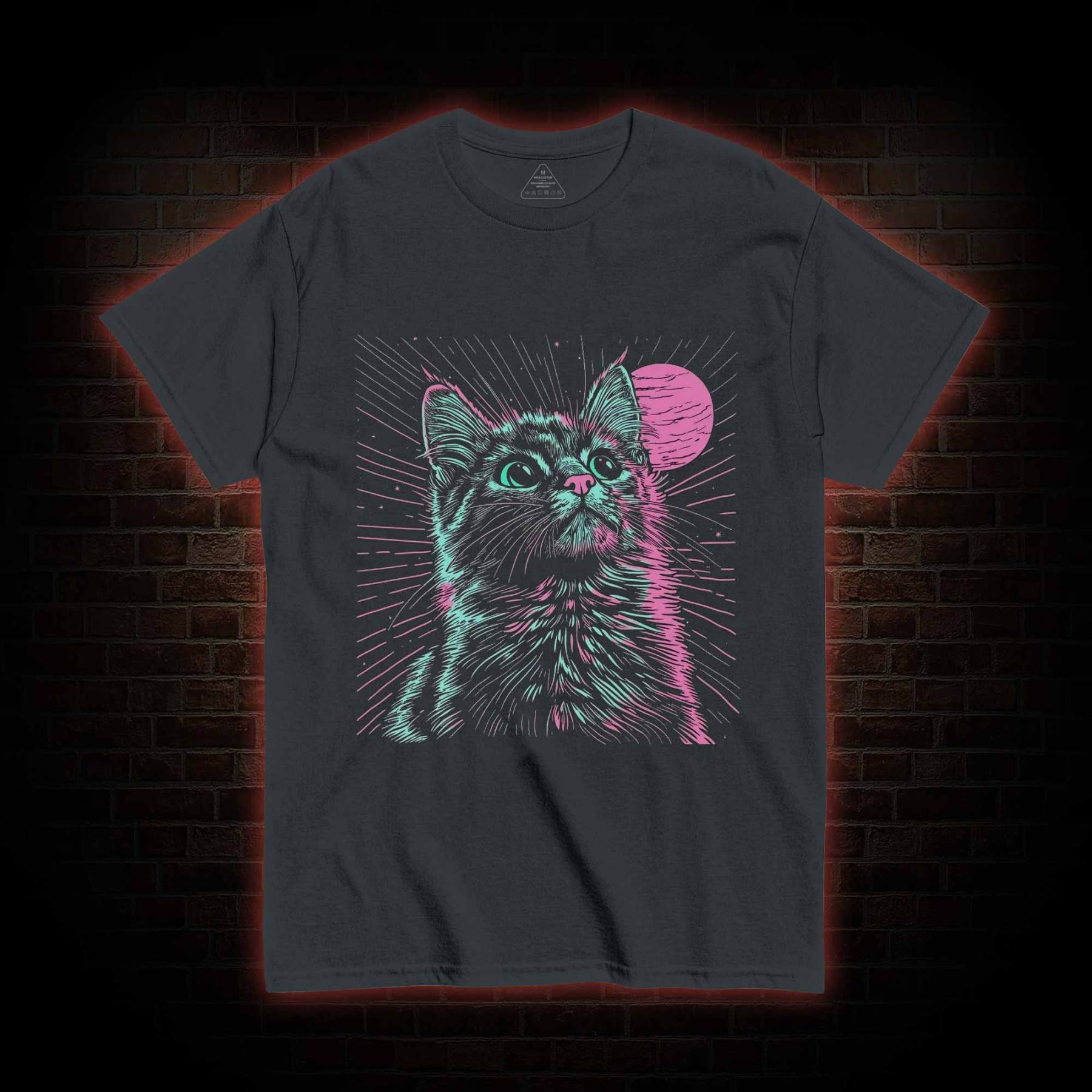 Psychedelic Cat T-shirt