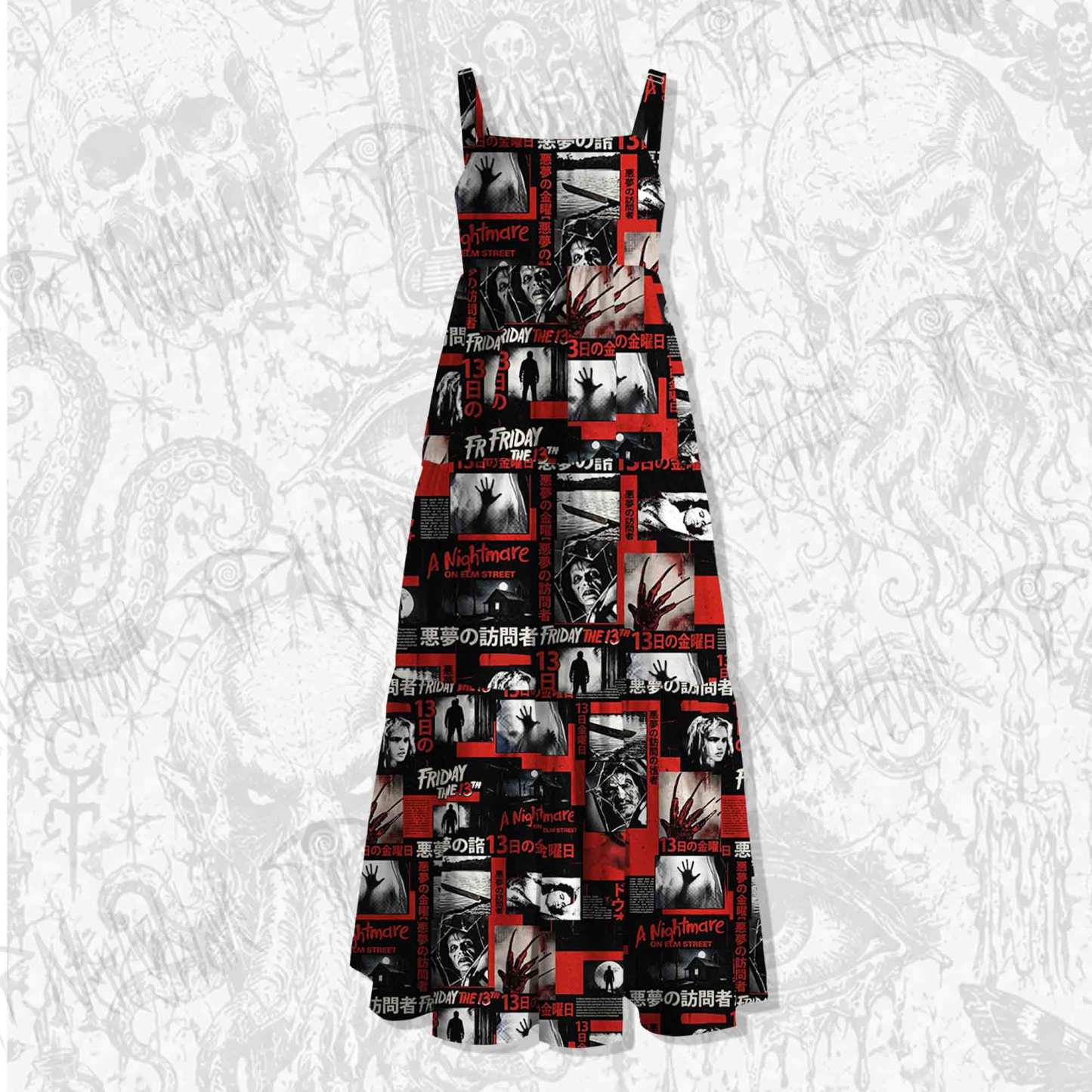 Welcome to Prime Time Strap Long Dress