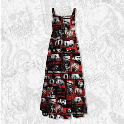 Welcome to Prime Time Strap Long Dress