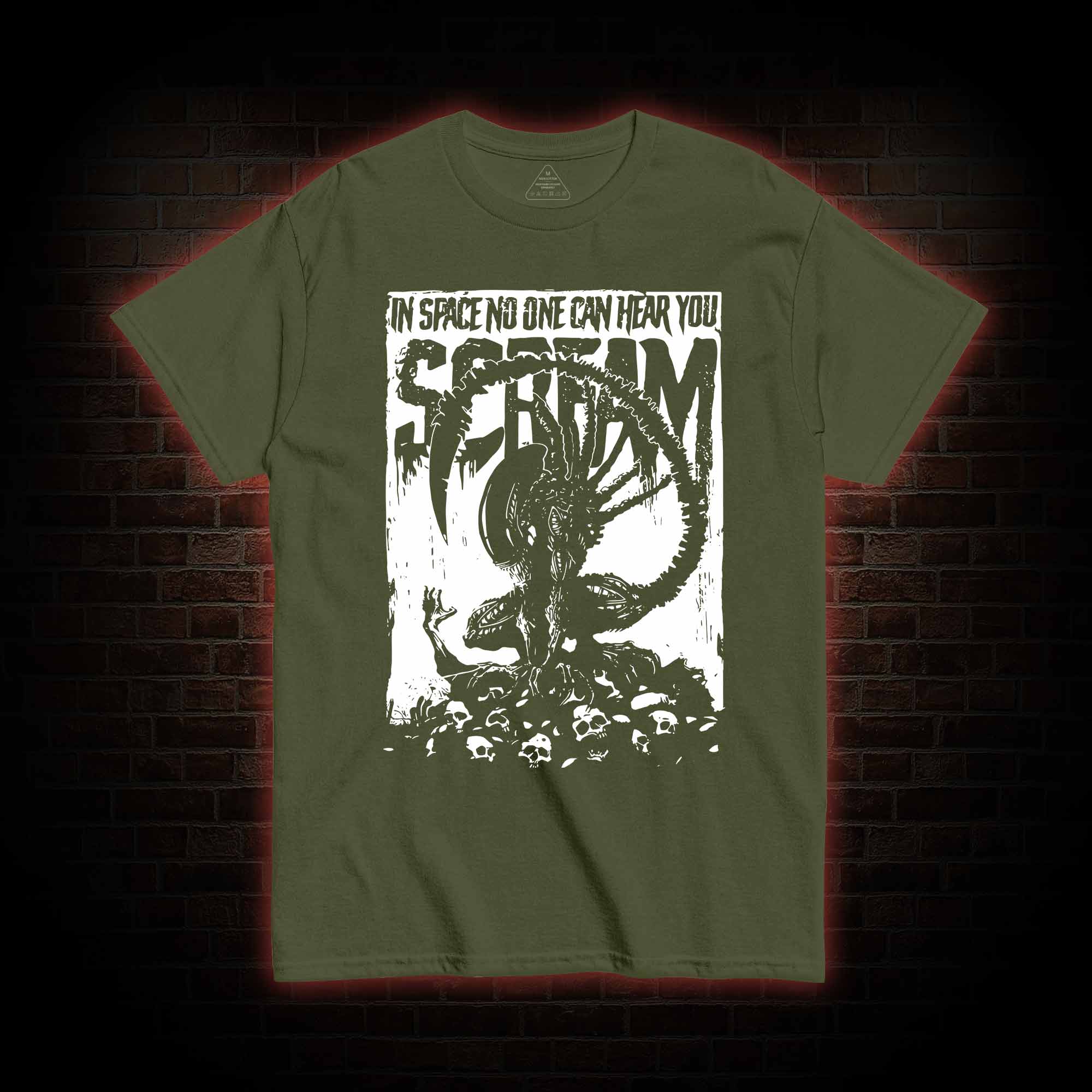 In Space No One Can Hear You Scream T-shirt