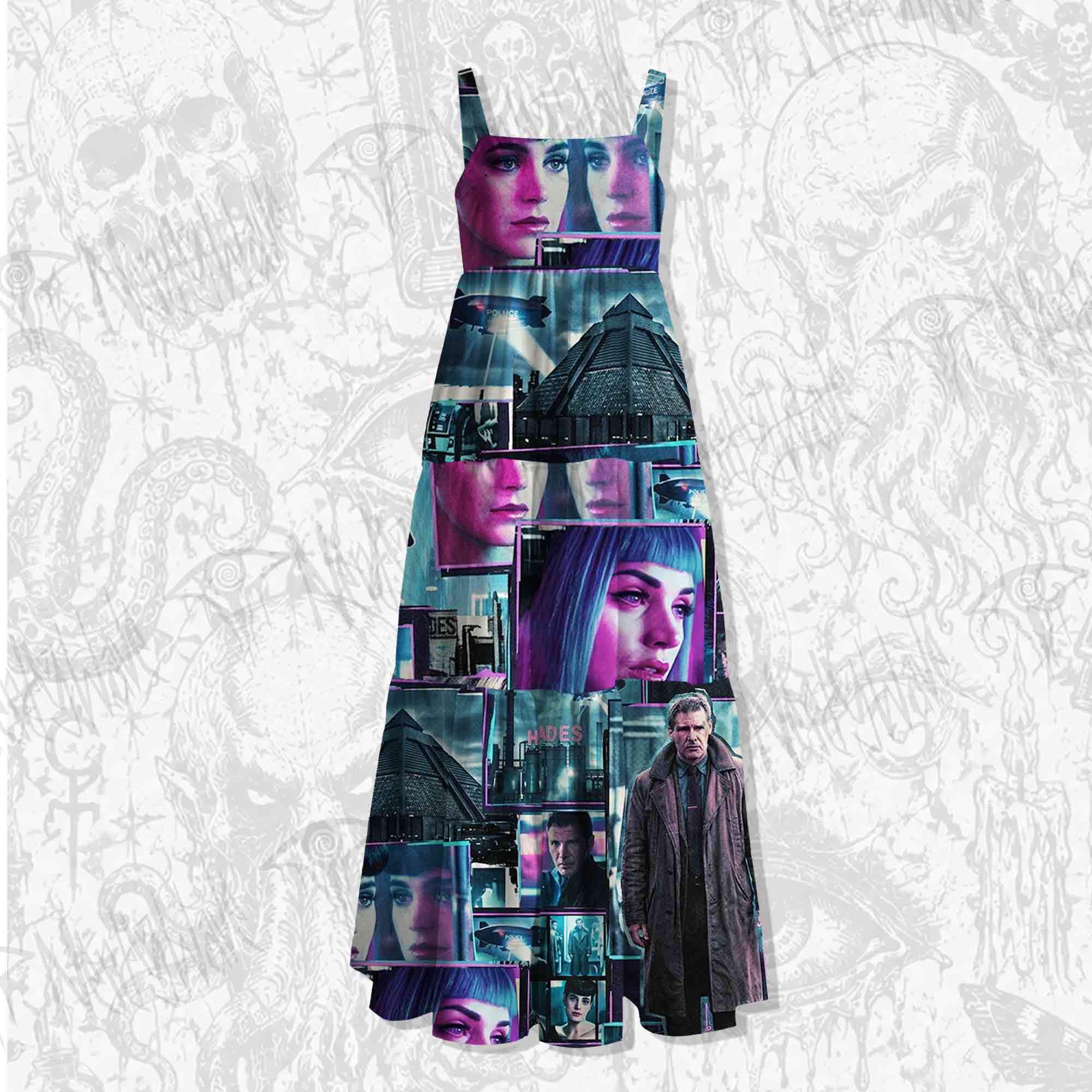 All the Best Memories are Hers Strap Long Dress