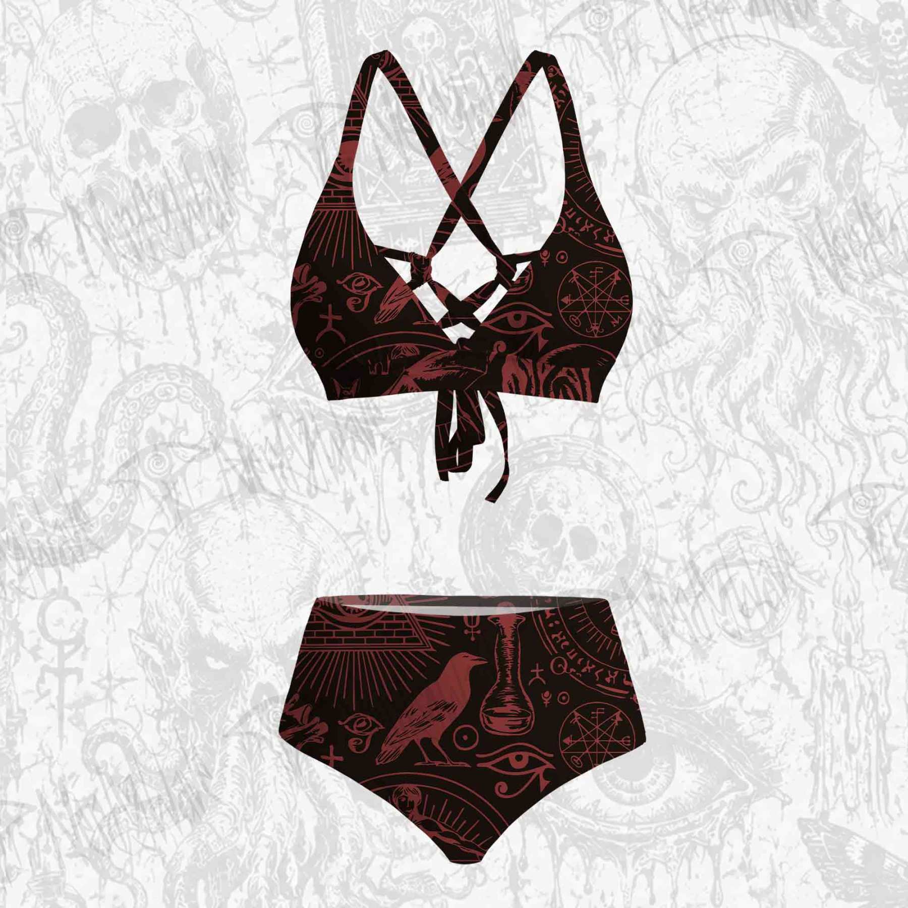 Occultism Bikini Set