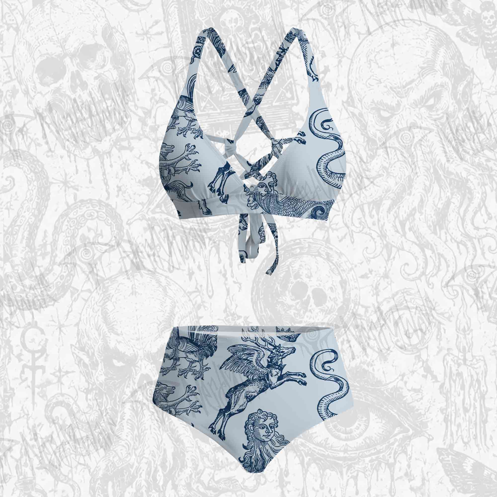 Medieval Monster Bikini Set