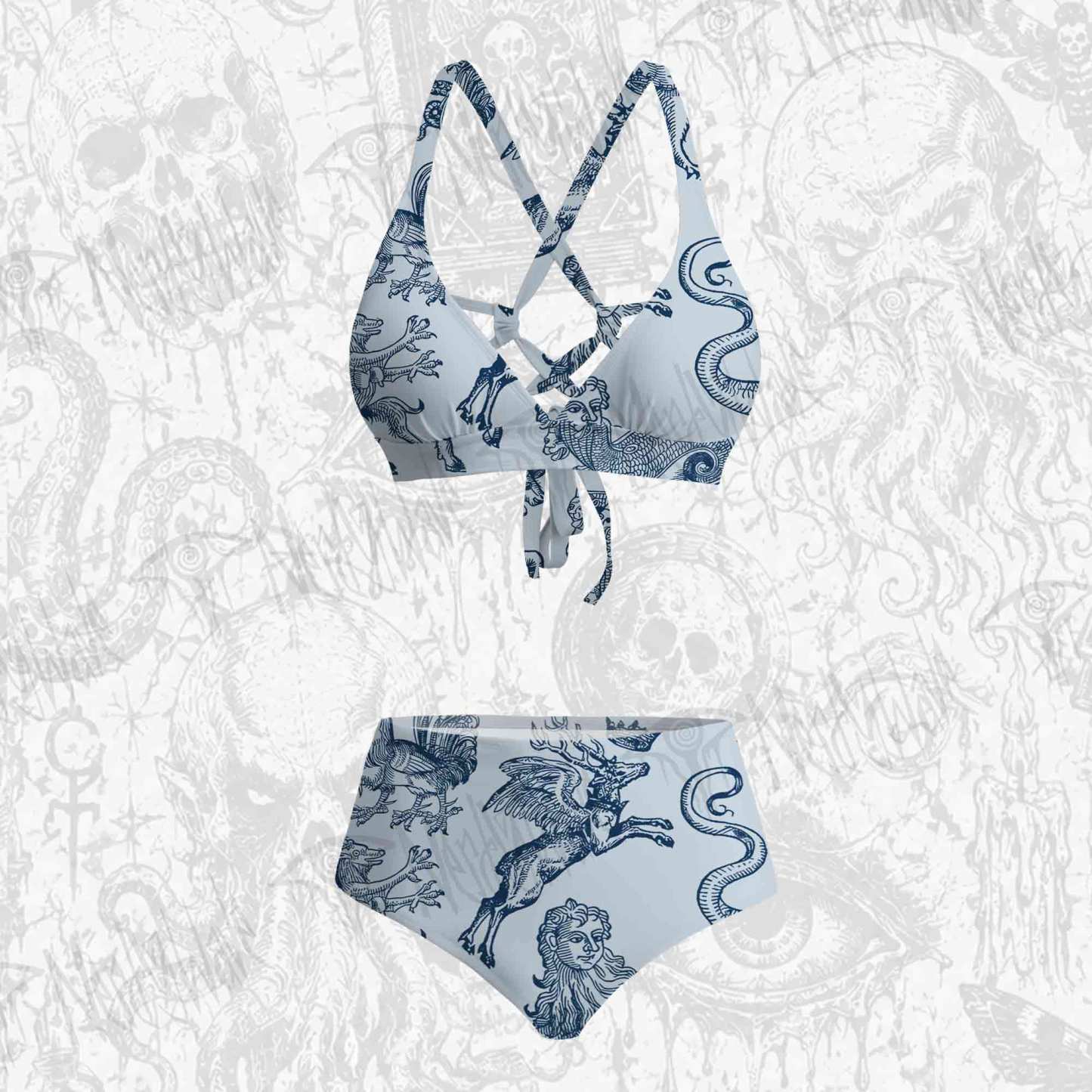 Medieval Monster Bikini Set