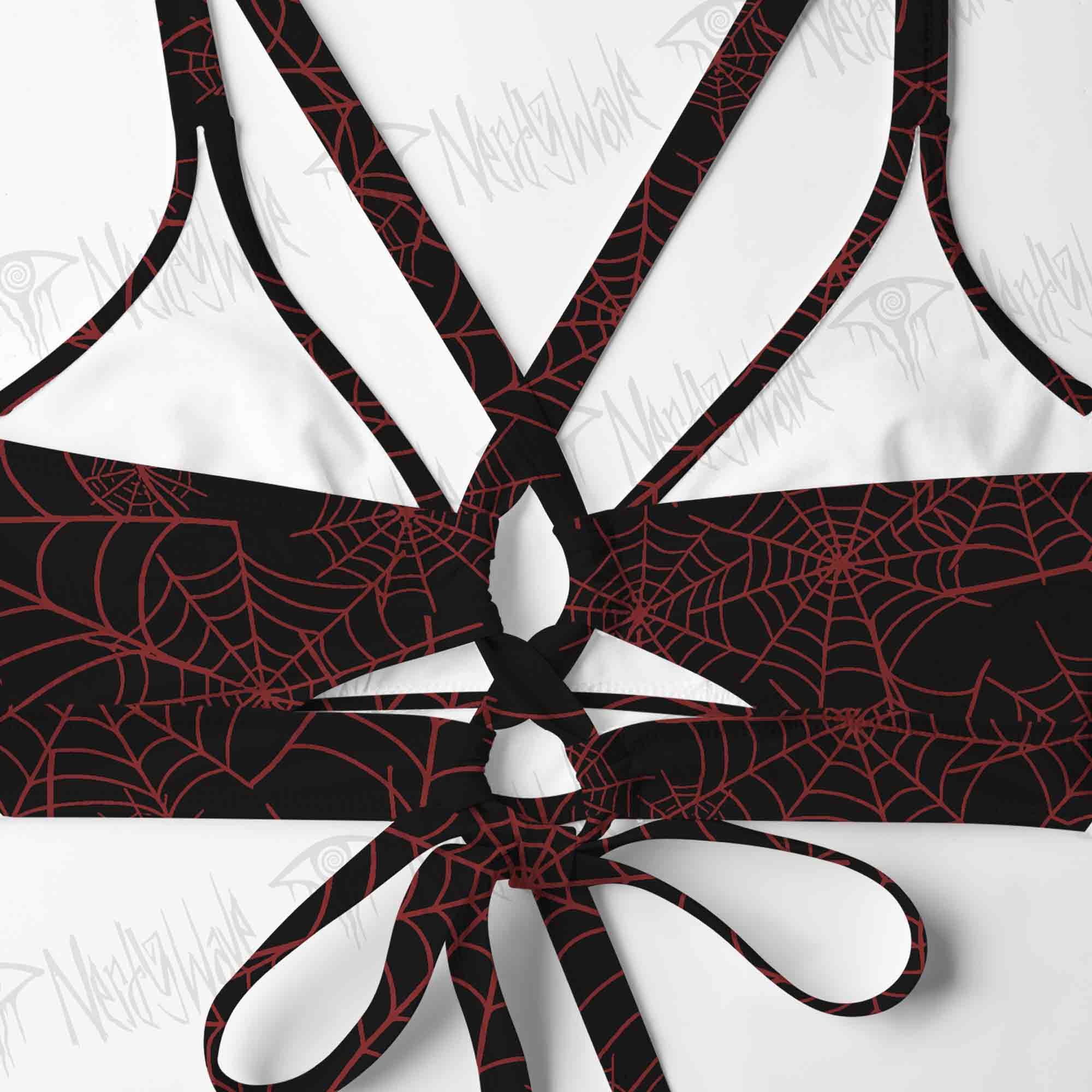 Spider Web Bikini Set
