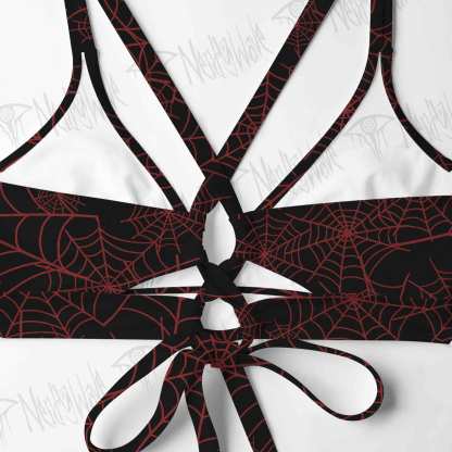 Spider Web Bikini Set