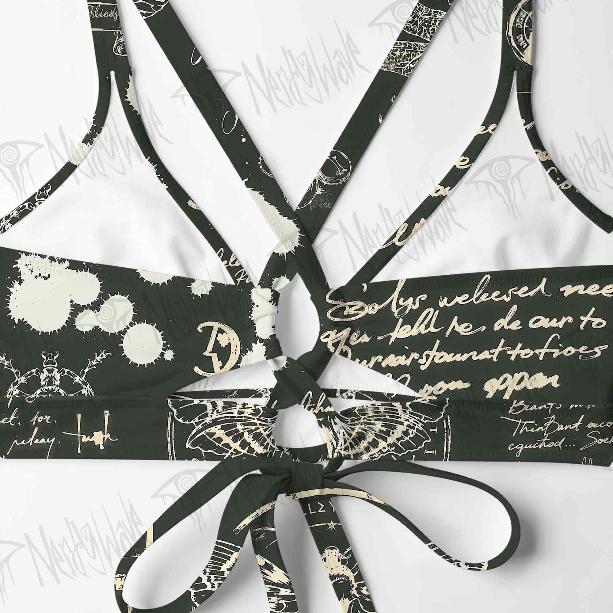 Retro Insects Bikini Set
