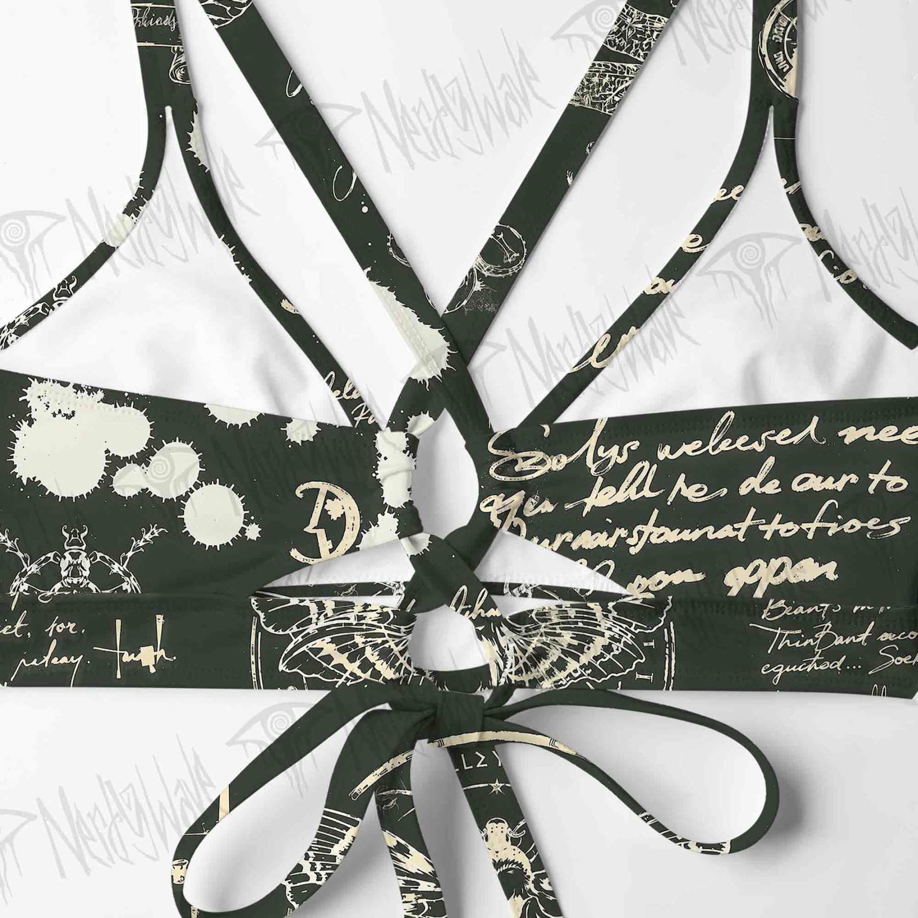 Retro Insects Bikini Set