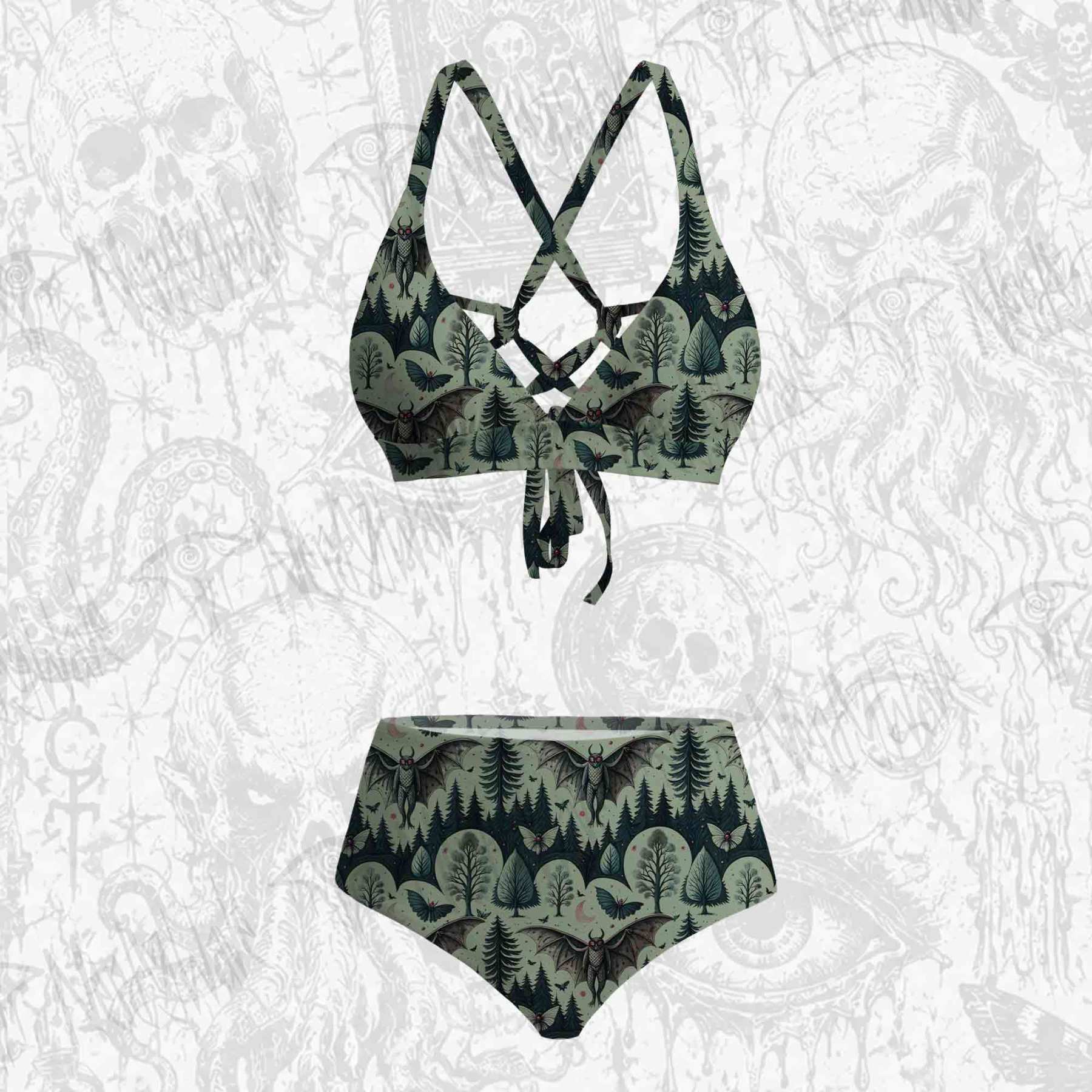 Home of the Mothman Bikini Set