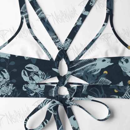 Fish bones Bikini Set