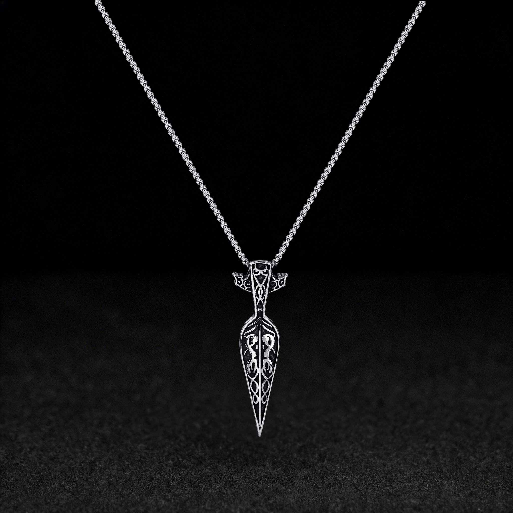 Odin Spear Viking Amulet Necklace