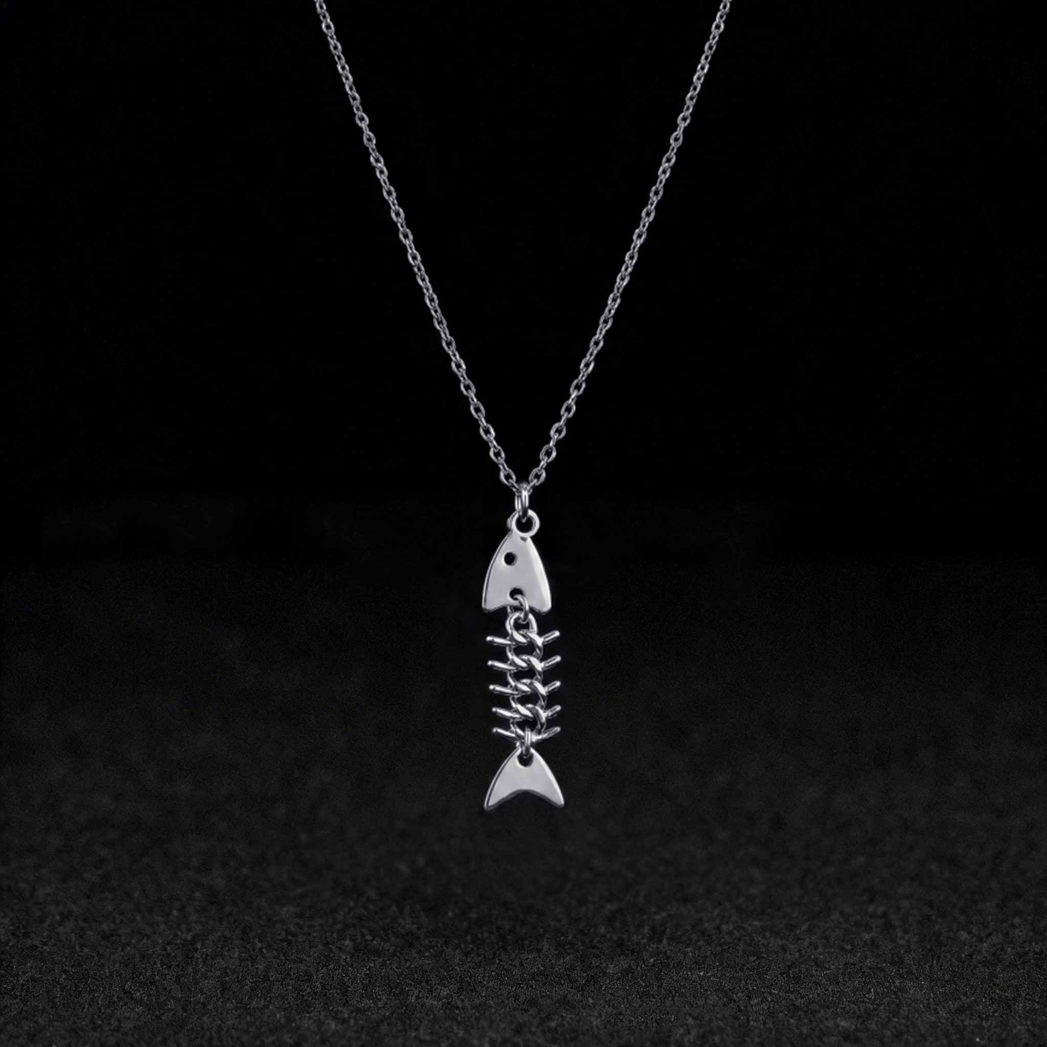 Fish Bone Necklace